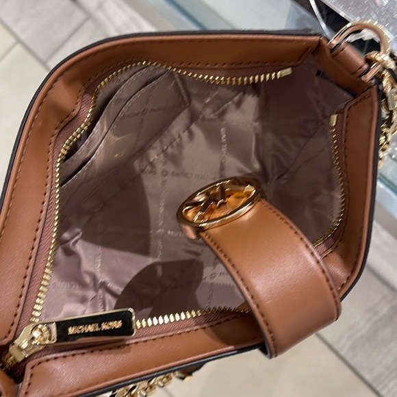 Michael Kors Carmen Small Logo Shoulder Pouchette Bag in Brown
NWT - Picture 15 of 16